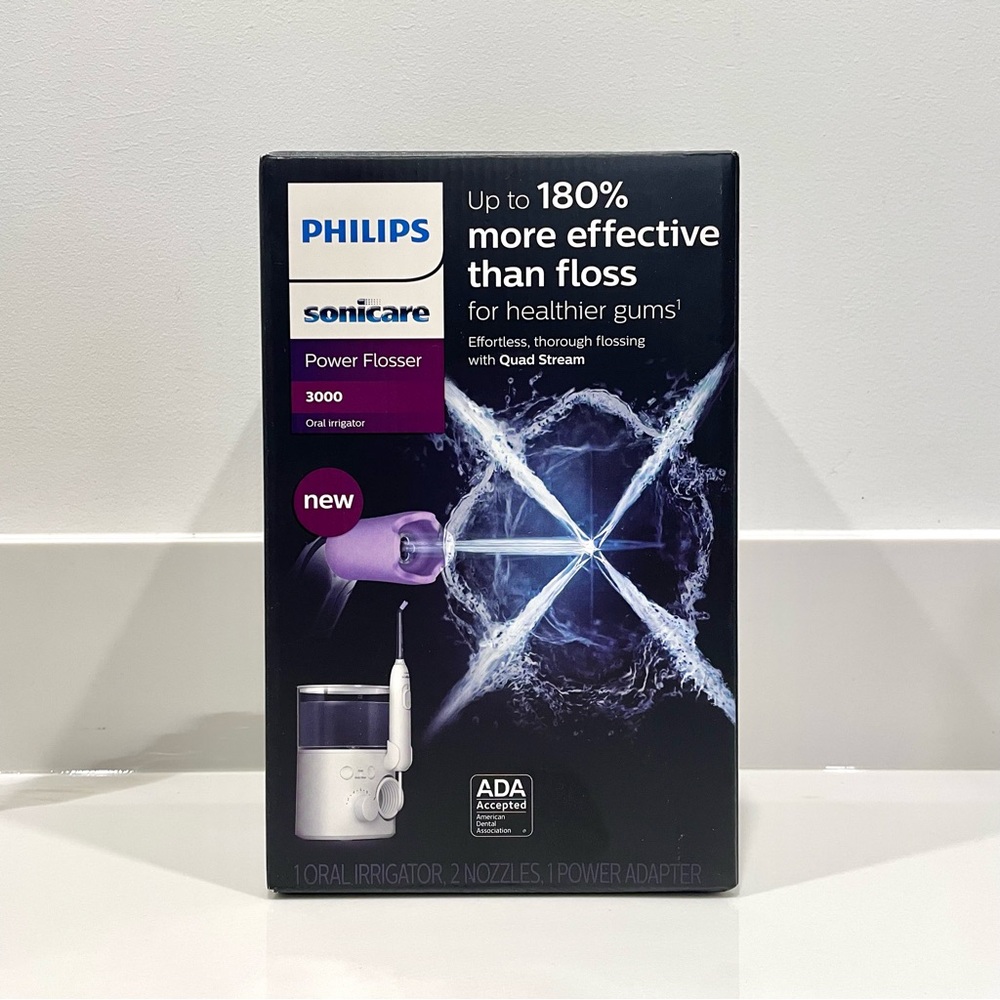 NEW Philips Sonicare Power Flosser 3000